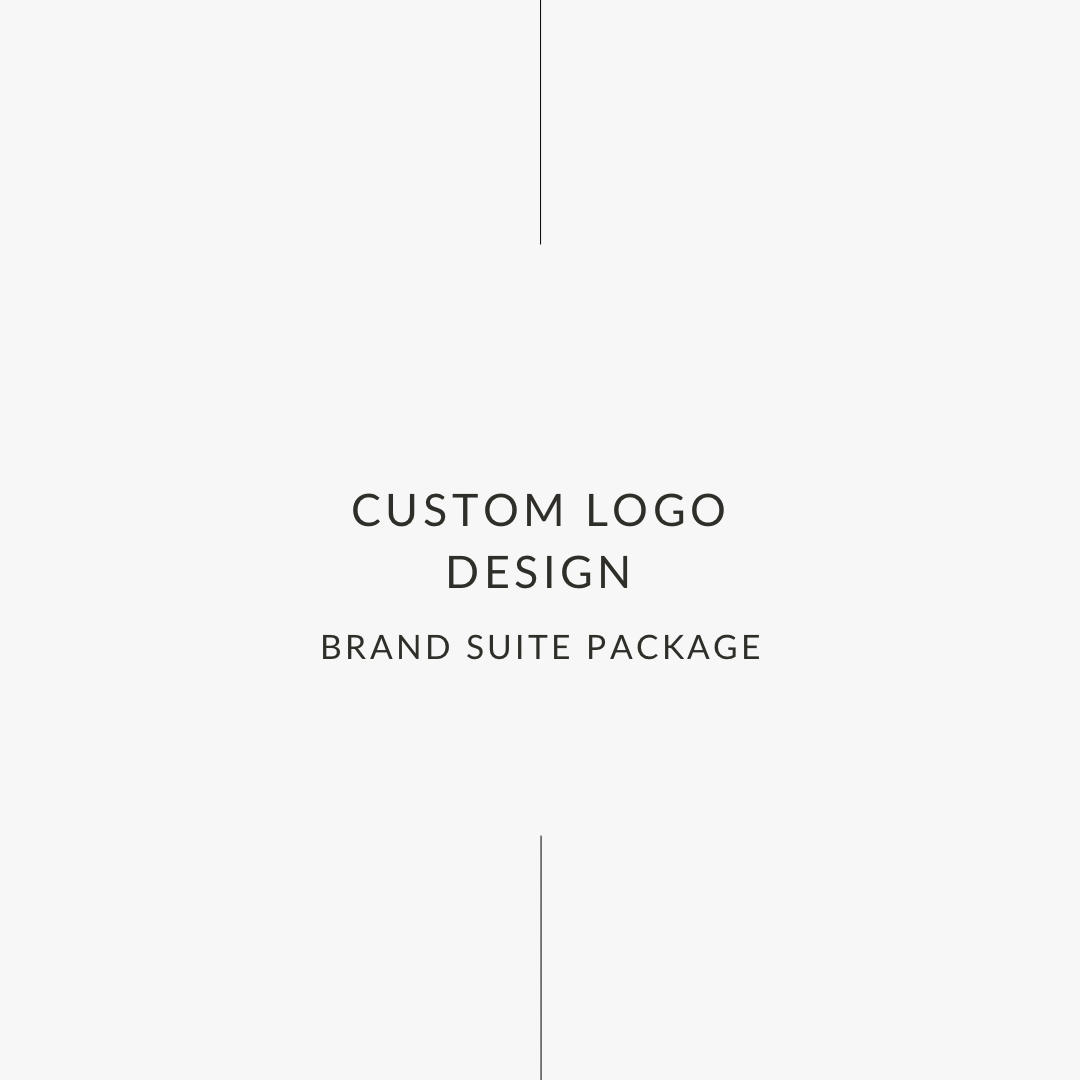 Custom Logo Design Package - Brand Suite Package