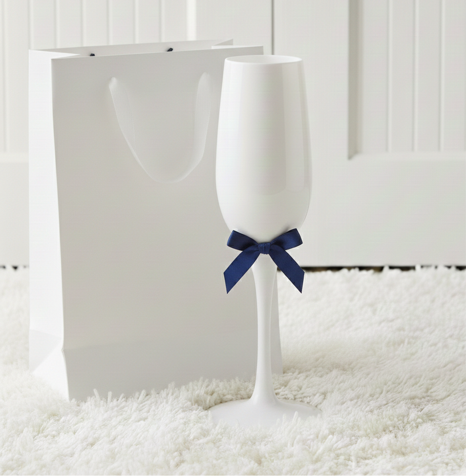 Personalised Acrylic Champagne Flute
