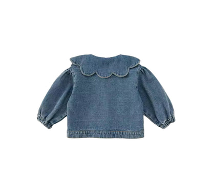 Kids Custom Patch Denim Jacket