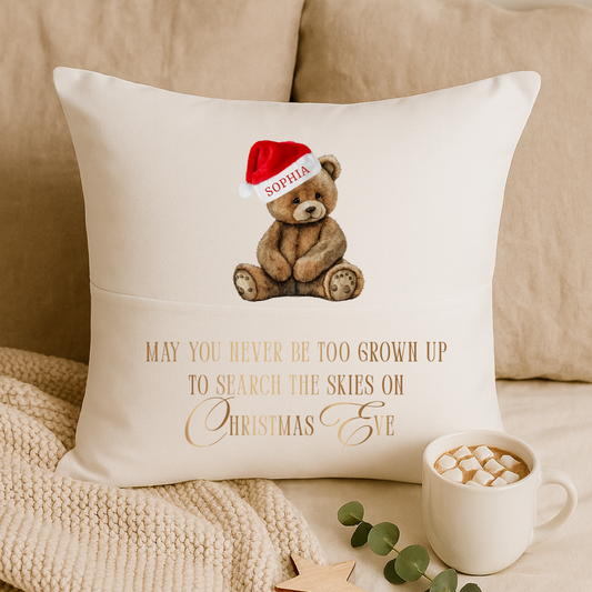 Custom Children’s Christmas Keepsake Cushion