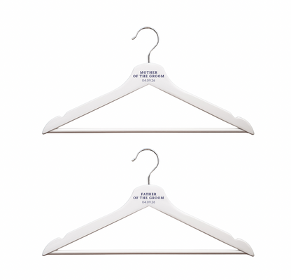 Personalised Bridal Party Hangers | Bride, Groom & Bridesmaid Hangers