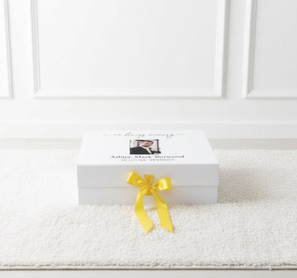 Personalised Memorial Keepsake Box – Custom Memory Box
