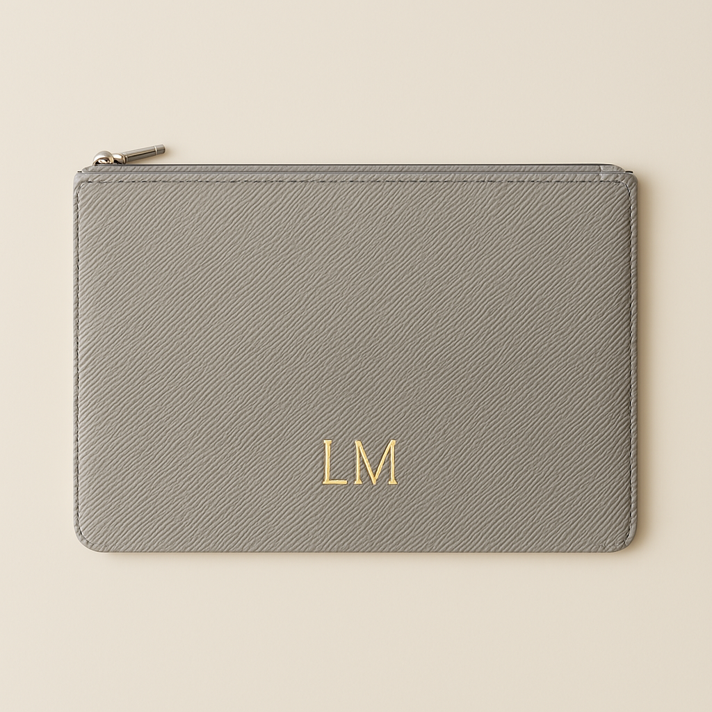 Personalised Canvas Clutch Bag/Pouch - Bridesmaid Clutch