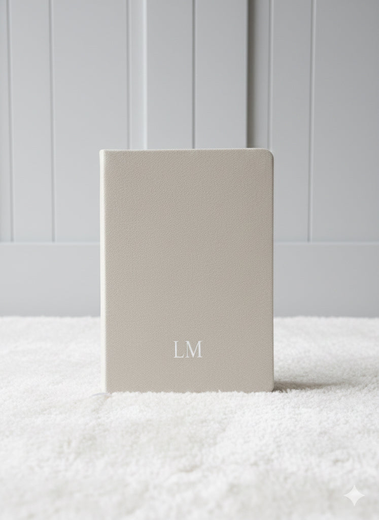 Personalised Velvet A5 Notebook - Add initials or Design
