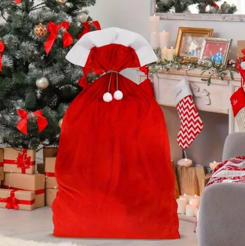 Red Christmas Present Sack - XL