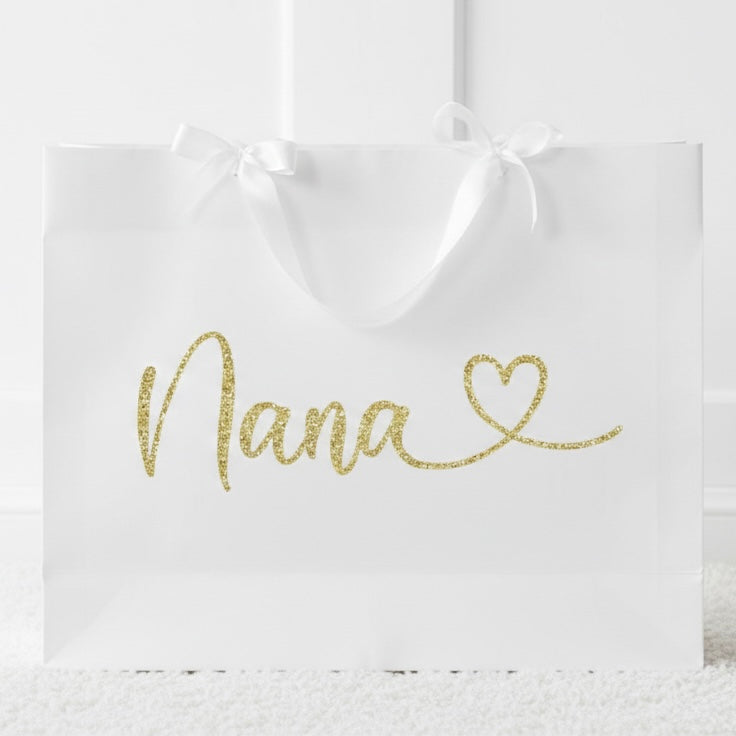 Personalised Large Laminated Gift Bag