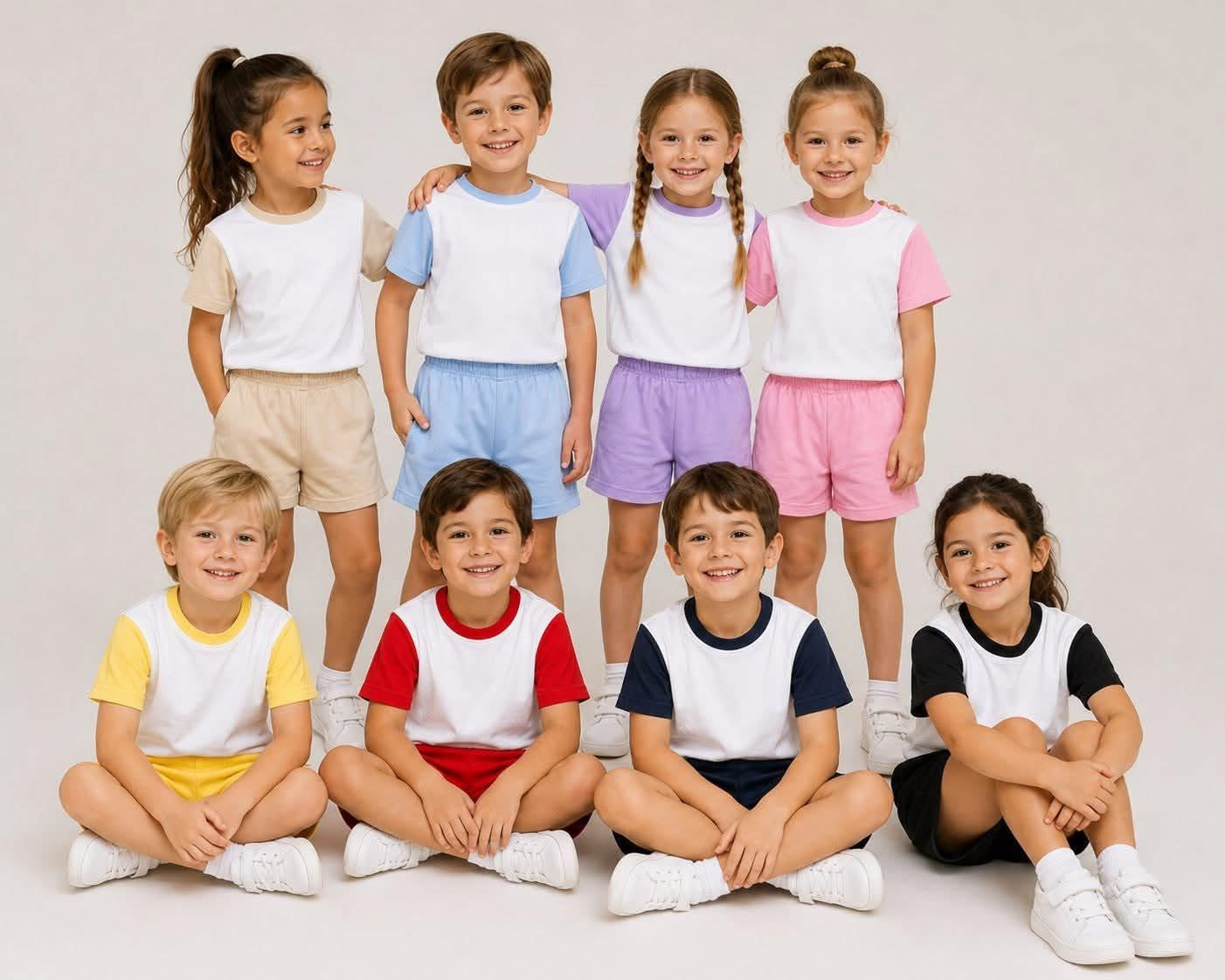 Custom Children’s T-Shirt & Shorts Pyjama Set