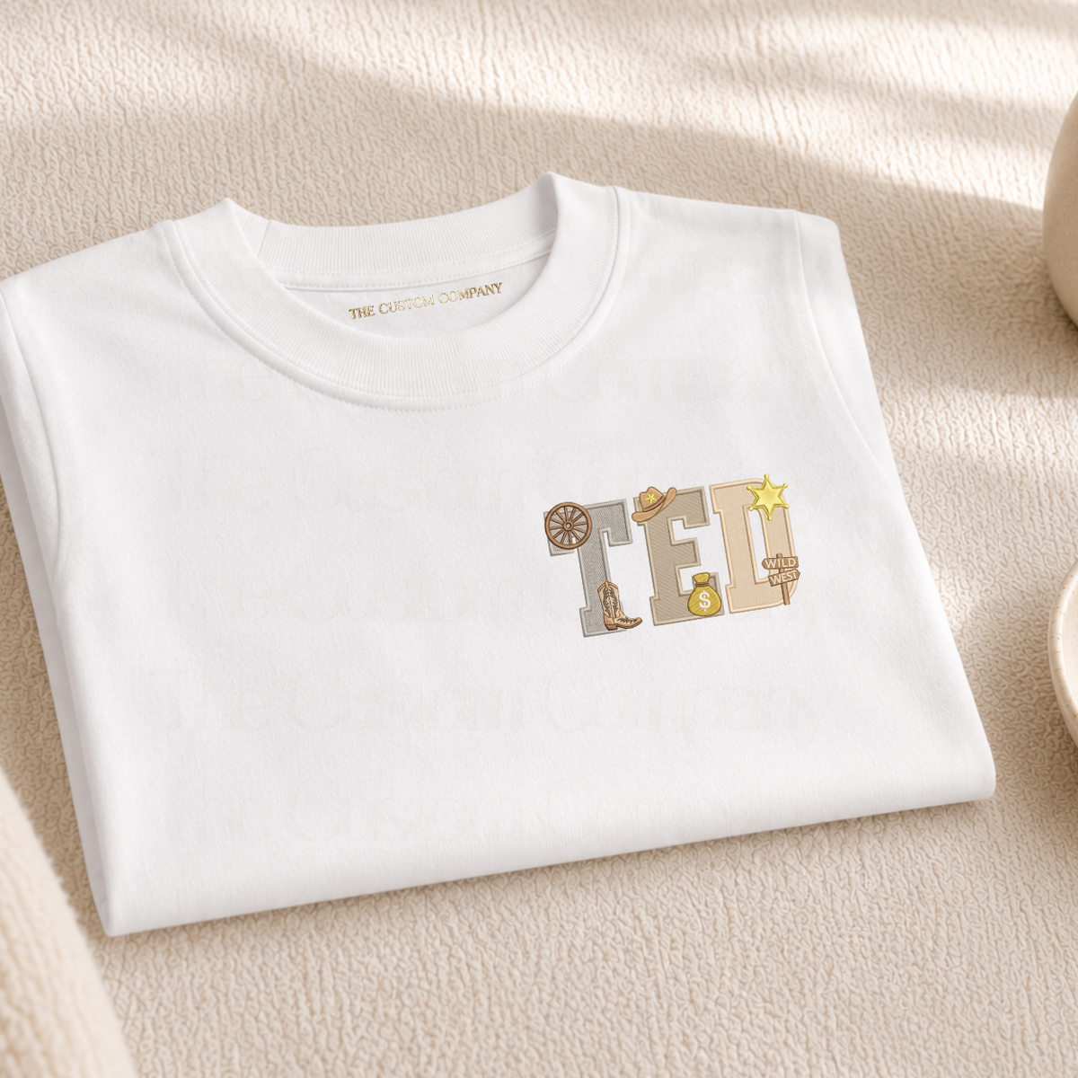 Bespoke Western Rodeo Name T Shirt