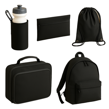 Custom Kids’ Backpack Set | Name-Printed Lunch Bag & Pencil Case | Back-to-School Gift