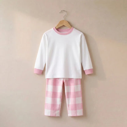 Custom Children’s Personalised Pyjama’s | Checkered