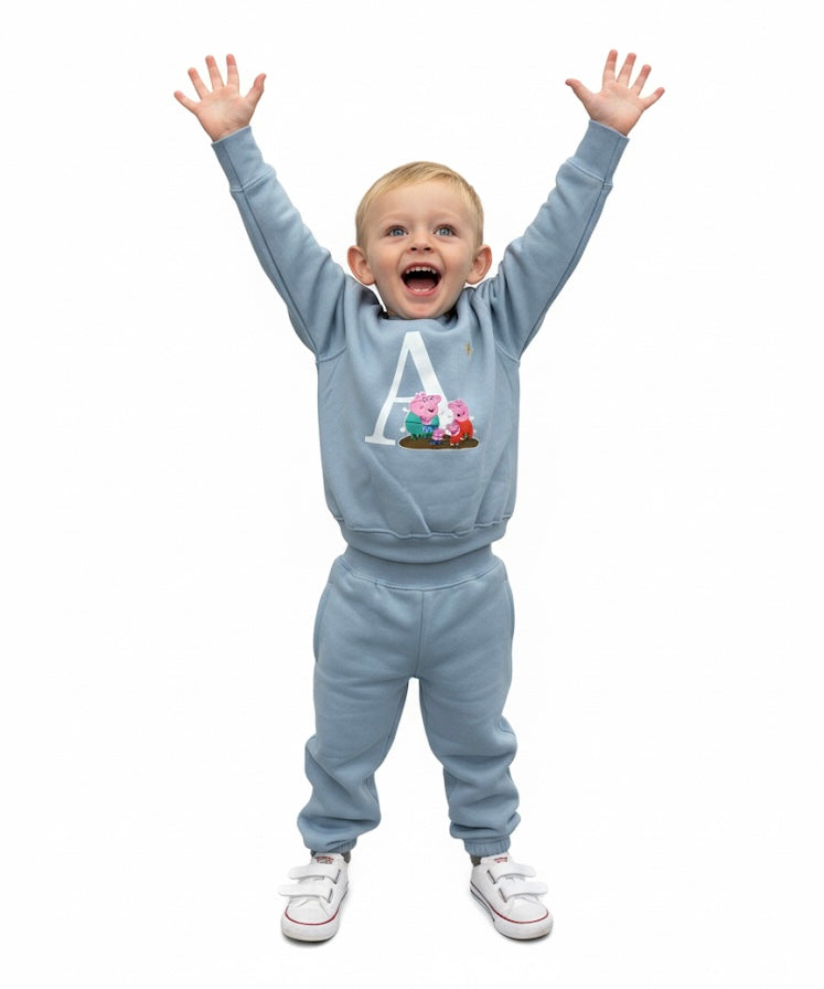 Custom Kids Oversized Tracksuit | Personalised Loungewear
