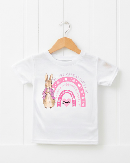 Personalised Valentines Day T-Shirt | Kids