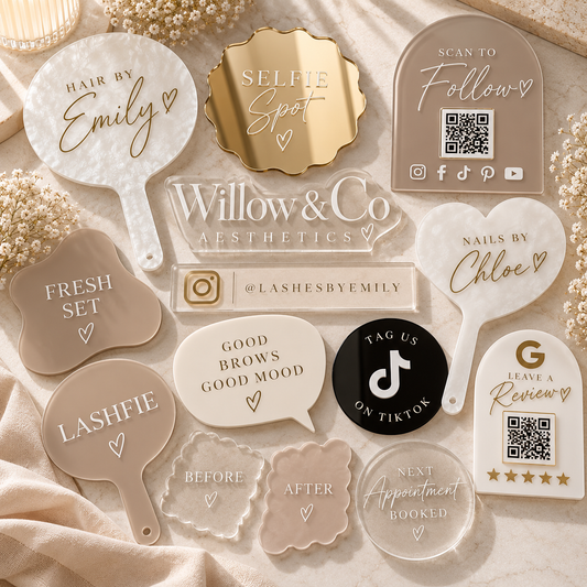 Custom Laser Cut Acrylic | Bespoke Shapes, Logos, Lettering & Designs