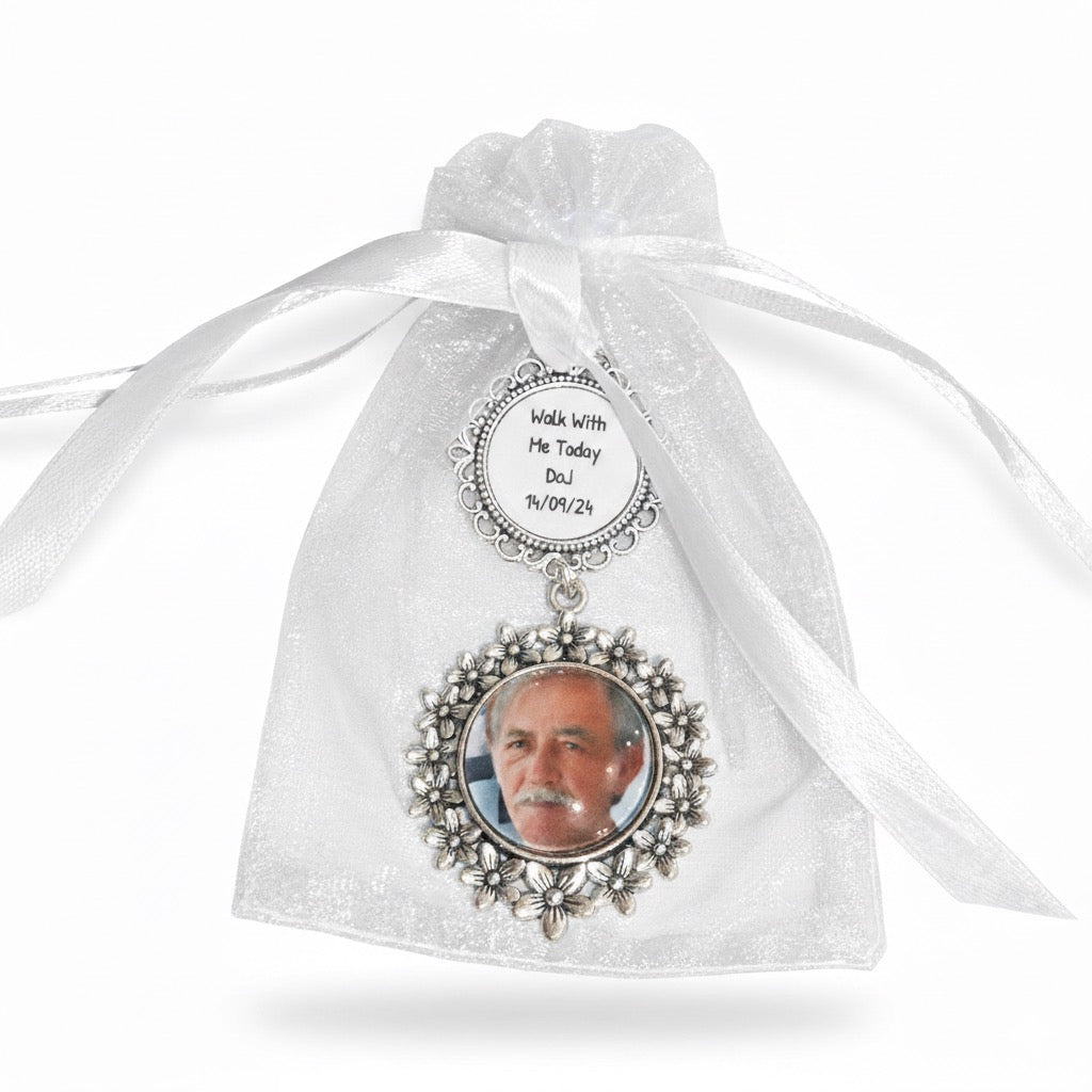 Bridal Bouquet Charm | Personalised Wedding Keepsake