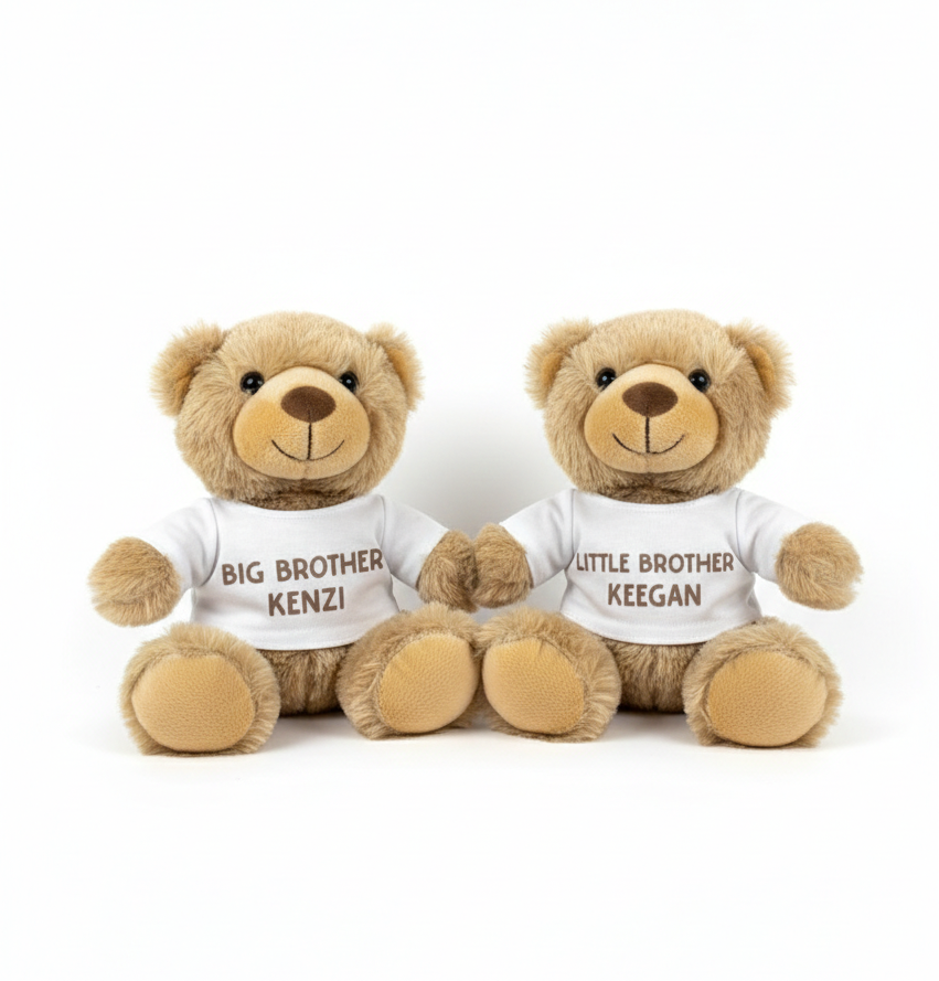 Personalised Teddy Bear Gift | Soft Toy Keepsake