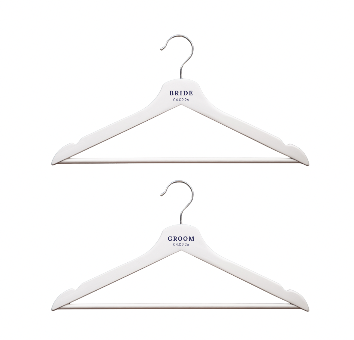 Personalised Bridal Party Hangers | Bride, Groom & Bridesmaid Hangers