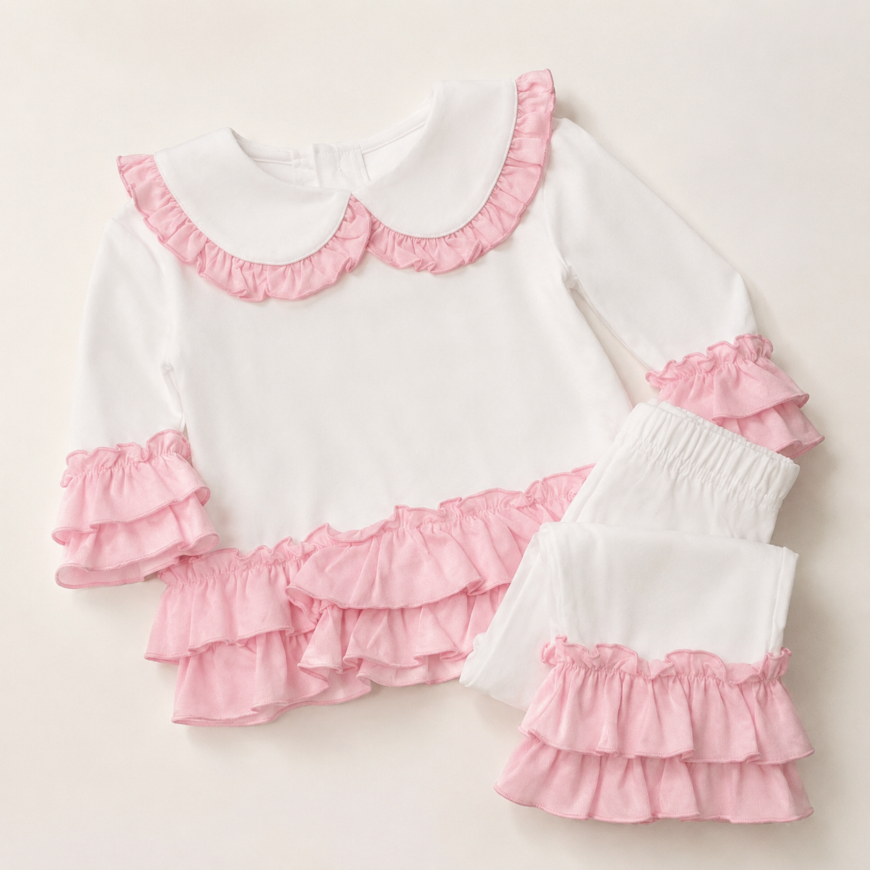 Create Your Own Children’s Pyjamas | Custom Design with Pink Trim
