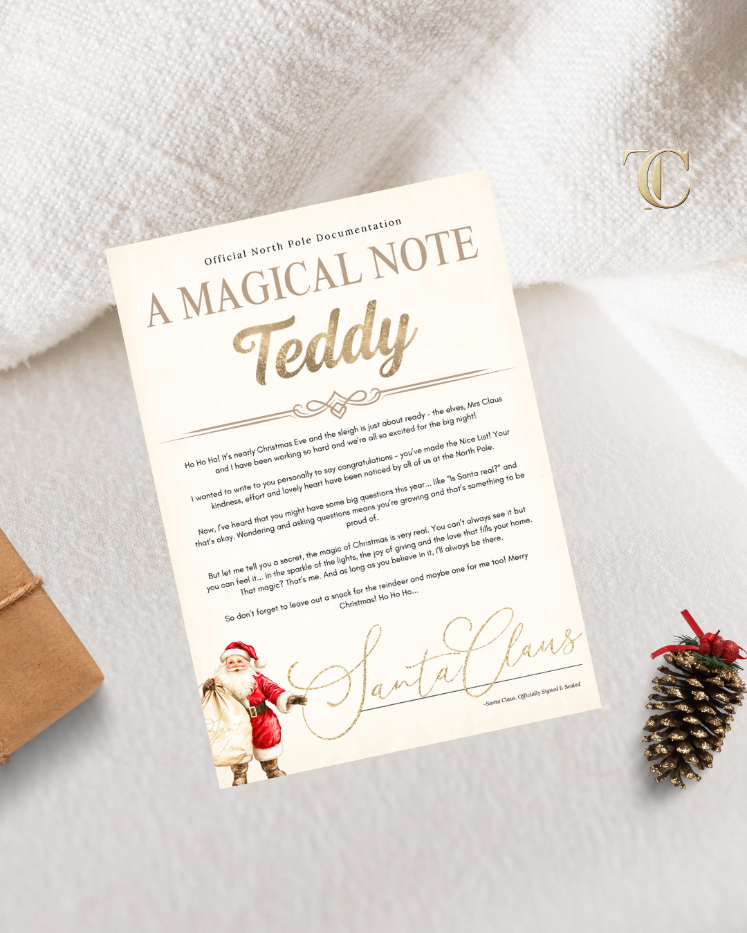 Personalised Santa Letters – A Magical Christmas Keepsake