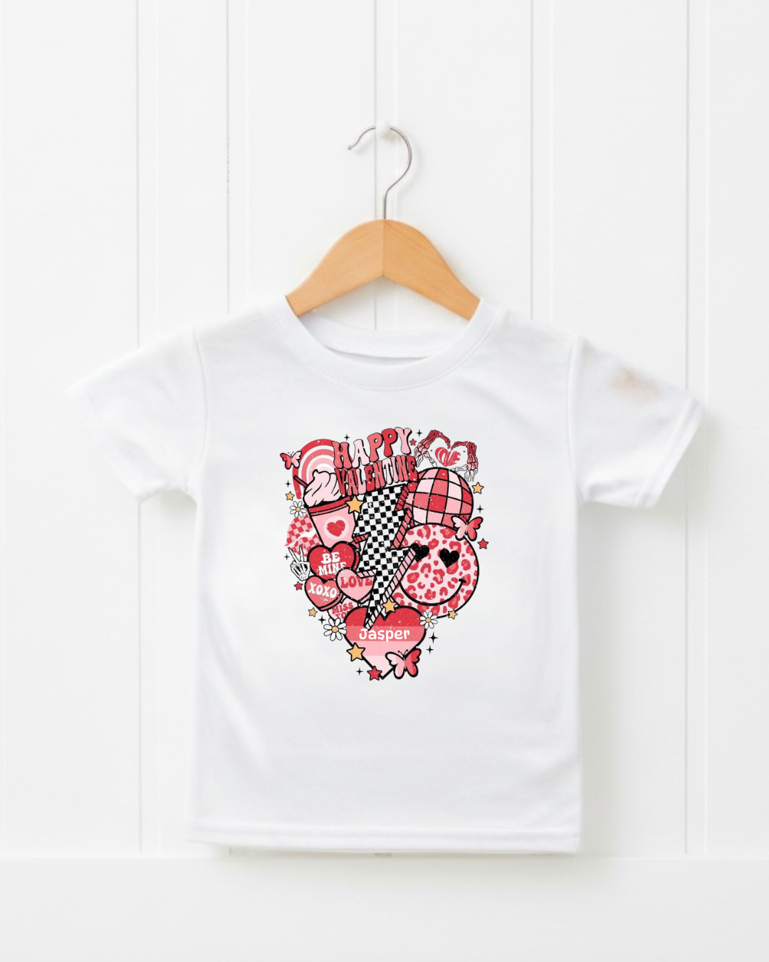 Personalised Valentines Day T-Shirt | Kids