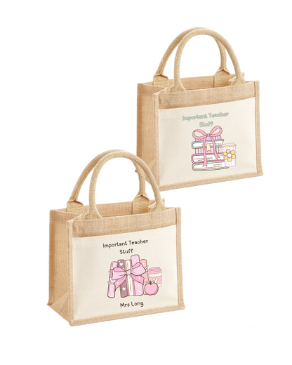 Teachers Gift - Mini Pocket Lunch Bag