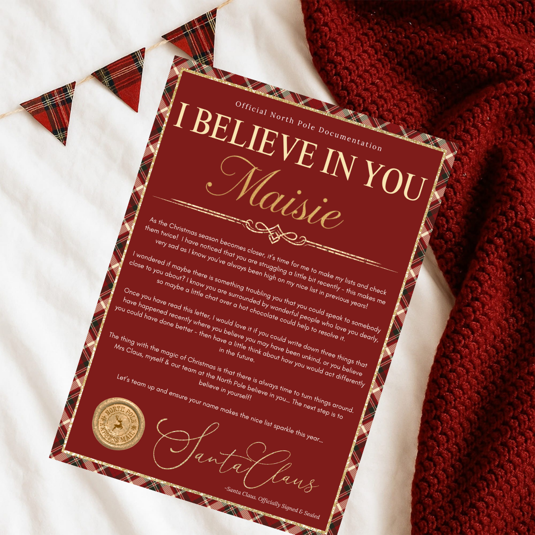 Personalised Santa Letters – A Magical Christmas Keepsake