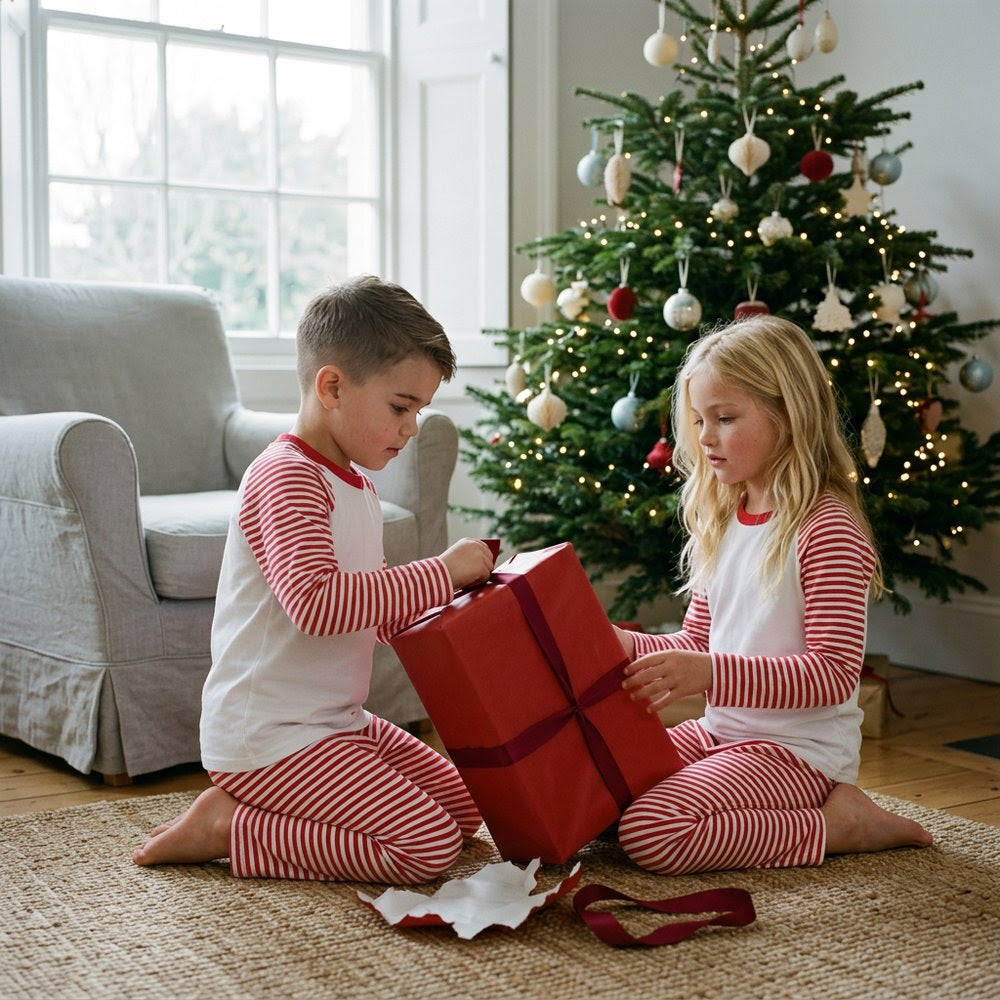 Create Your Own Christmas Pyjamas | Red Stripe