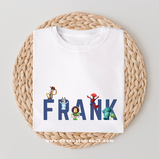 Children’s Personalised Name Design - Custom T-Shirt