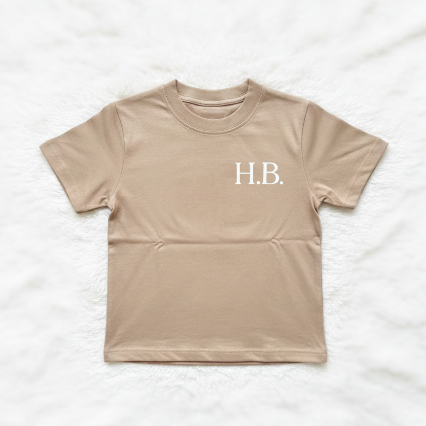 Personalised Children’s Initial T-Shirt