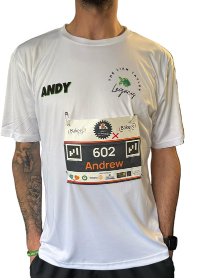 Custom Sports Top | Personalised Marathon & Workout Tee