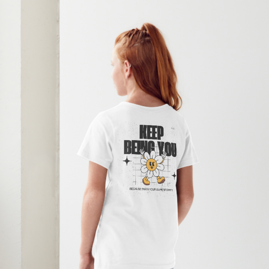 Keep Being You Kids T-Shirt - The Inclusion Initiative