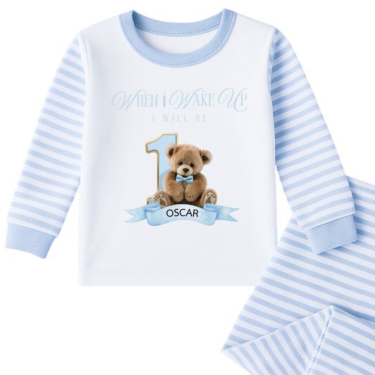When I Wake Up I’ll Be One - Children's Birthday Pyjama’s