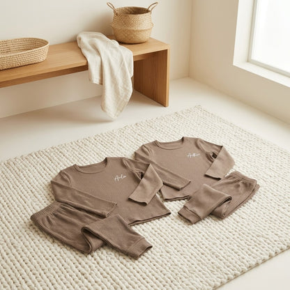 Personalised Family Loungewear | Biscuit