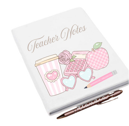 Personalised Velvet Notebook - Add initials or Design