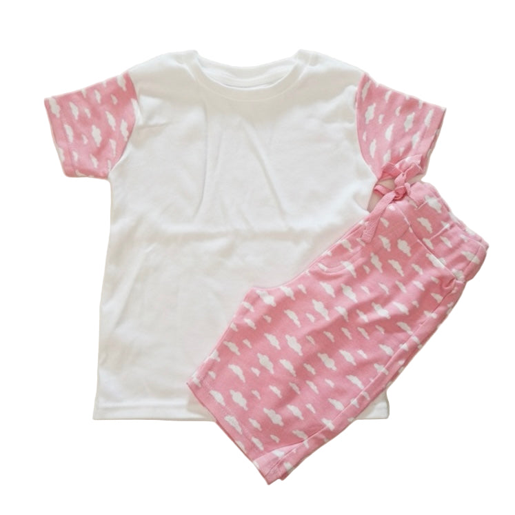Personalised Baby Pyjamas | Cloud Print - Clearance