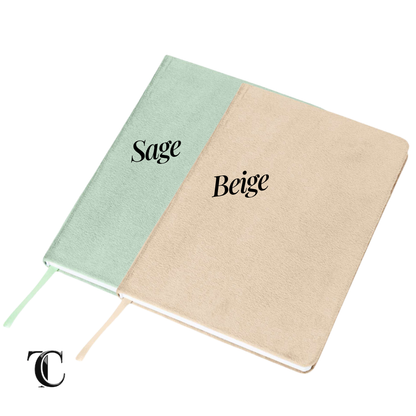 Personalised Velvet A5 Notebook - Add initials or Design
