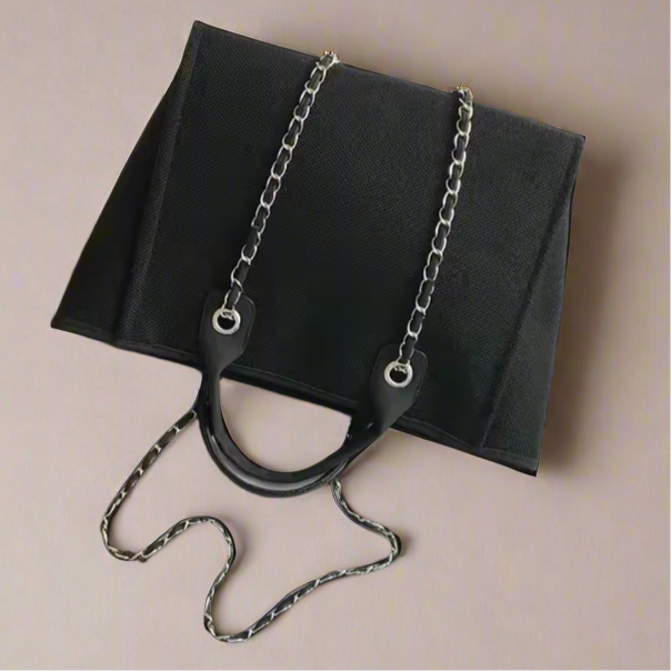 Personalised Tote Bag Women's - Black