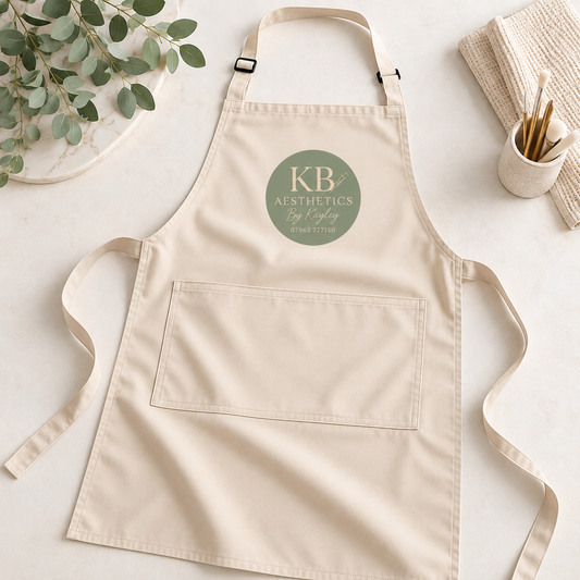 Personalised Branded Pocket Apron | Custom Business Uniform.