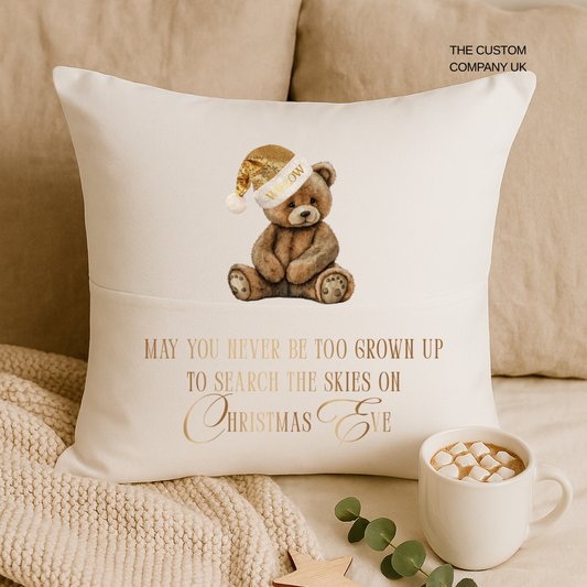 Custom Children’s Christmas Keepsake Cushion