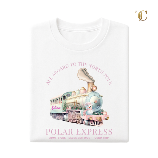 Girls North Pole Santa Express - T-Shirt