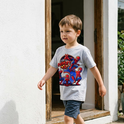 Children’s Superhero Personalised Birthday T Shirt