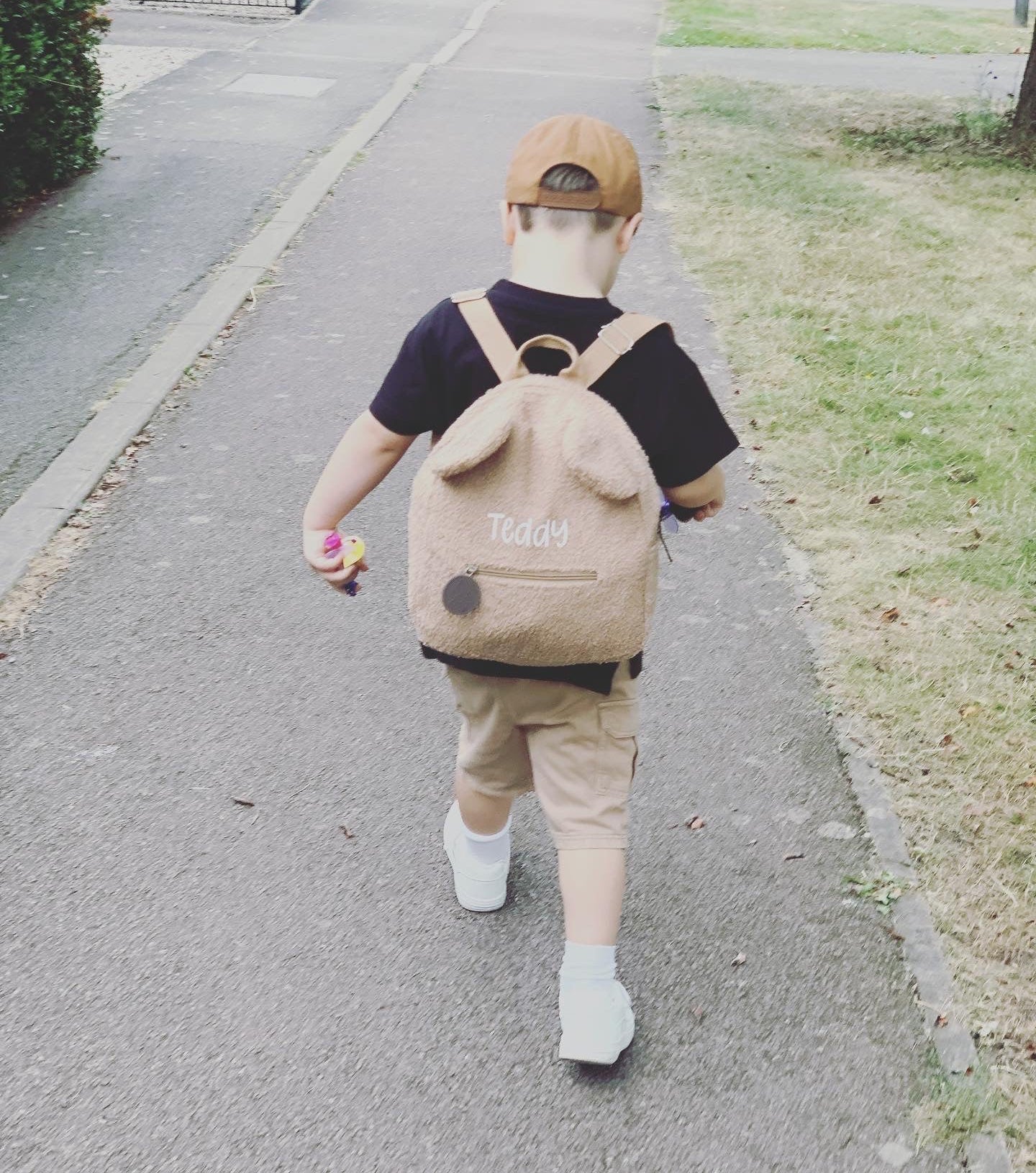 Personalised Teddy Bear Backpack | Cute Nursery Bag