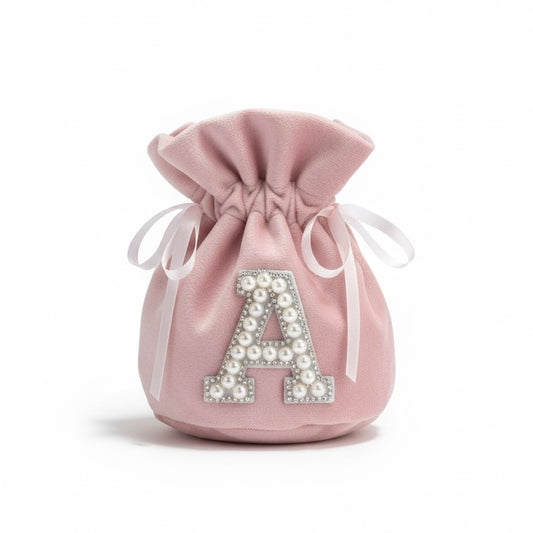 Pink Velvet Gift Pouch