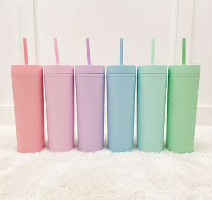 Personalised Skinny Tumbler 16oz