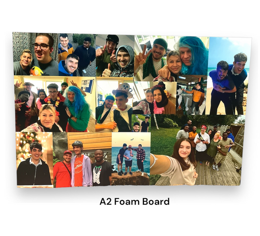A2 Photo Collage - Foam Board