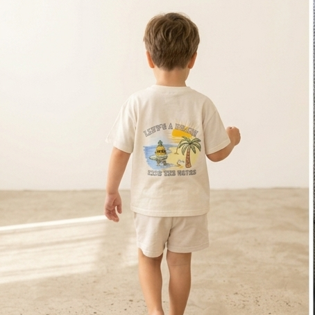 Life’s a beach, Ride the waves T-shirt- The Inclusion Initiative