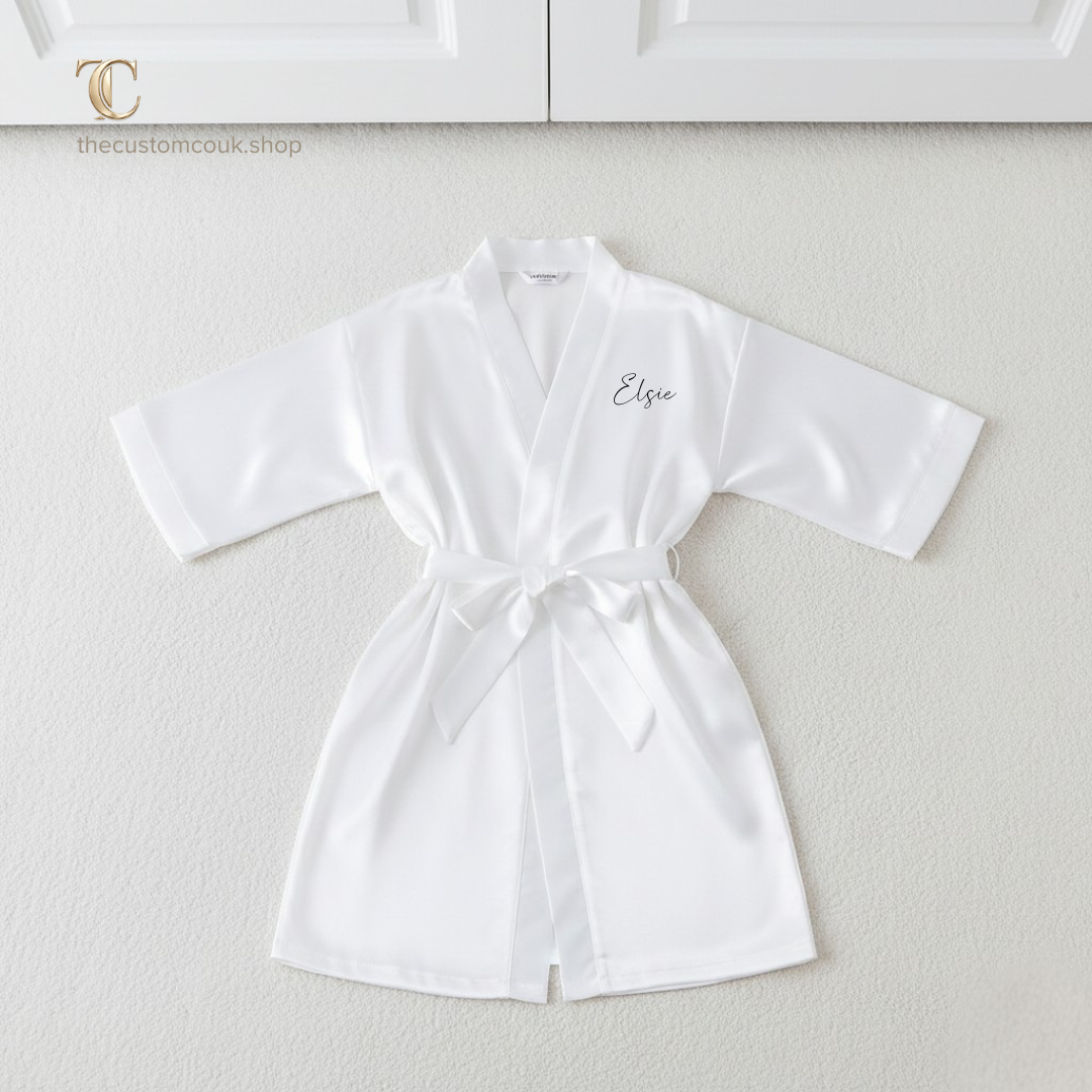 Personalised Satin Robe | Childrens