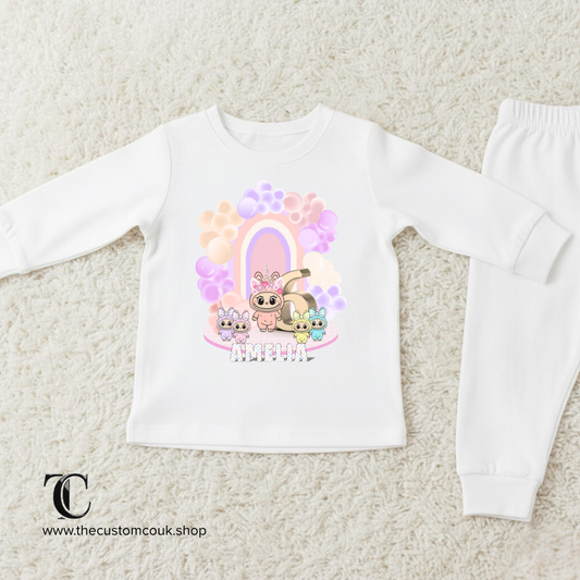 Personalised Birthday Pyjamas - Labubu Design
