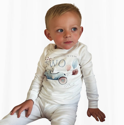 When I Wake Up I’ll Be TWO - Children's Birthday Pyjama’s