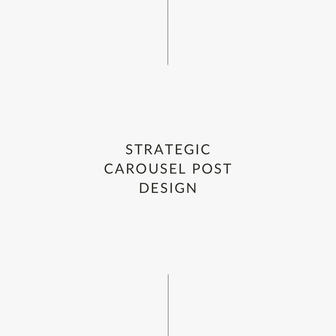 Strategic Carousel Post Design | 12 Slide Instagram Carousel