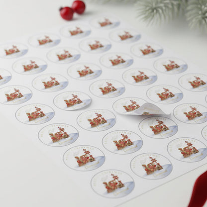 Custom Themed Personalised Present Label Stickers | A4 Sheet